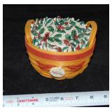 1999 LONGABERGER BASKET  / PEPPERMINT