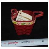 2011 LONGABERGER BASKET  / TRINKET