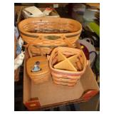 3 - LONGABERGER BASKETS