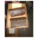 LOUIS VITTON MAKUP CASE & WALLET