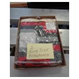 2 - KING SZ PILLOW CASES