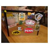 GLASS W STICKERS