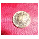 1945 - MERCURY DIME