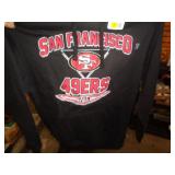 49ER'S HOODIE SZ LG