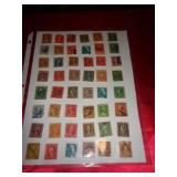 U S GEORGE WASHINGTON STAMPS