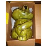 FROG COOKIE JAR