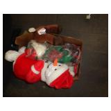 XMAS STUFFED TOYS & TRAY / UT