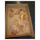 XMAS WOOD ORNAMENTS