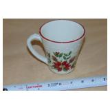 4 - LONGABERGER HOLIDAY MUGS