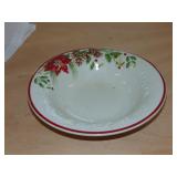 4 -  NATURE RIM SOUP BOWLS / LONGABERGER 9'