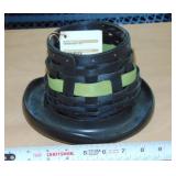 2011 LONGABERGER LEPRECHAUN HAT W BASE