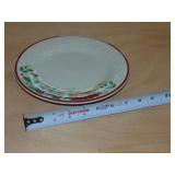 4- LONGABERGER XMAS LUNCH PLATES 9'