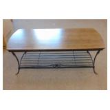 LONGABERGER COFFEE TABLE 17'T X 19'W X 43'L