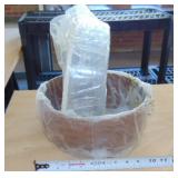 LONGABERGER 11' KEEPER BASKET W LINER