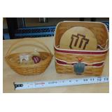 LONGABERGER I U BASKETS & MISC