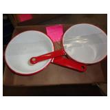 2PC ENAMELWARE SAUCE PANS 2PC ENAMELWARE SAUCE PANS