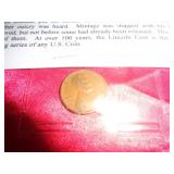 1909 VDB WHEAT CENT 1909 VDB WHEAT CENT