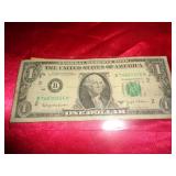 1963B BARR NOTE $1 1963B BARR NOTE $1