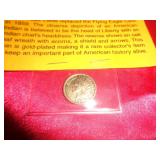 1889 GOLD PLATED INDIAN CENT 1889 GOLD PLATED INDIAN CENT