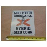 METAL SIGN 7'X8' HYBRID CORN METAL SIGN 7'X8' HYBRID CORN
