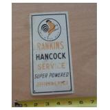 METAL SIGN 4'X8' RANKINS HANCOCK SERVICE METAL SIGN 4'X8' RANKINS HANCOCK SERVICE