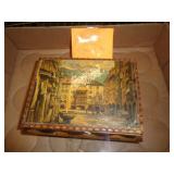 VINTAGE WOOD CIGARETTE BOX INNSBRUCK AUSTRIA VINTAGE WOOD CIGARETTE BOX INNSBRUCK AUSTRIA