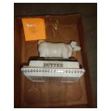 COW BUTTER DISH COW BUTTER DISH