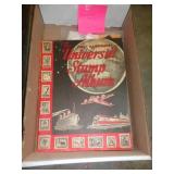 1961 STAMP ALBUM W SOME STAMPS 1961 STAMP ALBUM W SOME STAMPS