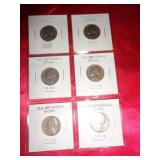 6 - OLD JEFFERSON NICKELS 6 - OLD JEFFERSON NICKELS