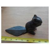 CAST IRON SQUIRREL DOOR STOP CAST IRON SQUIRREL DOOR STOP