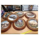 7-CIVIL WAR COLLECTOR PLATES / BRADFORD EXCH 7-CIVIL WAR COLLECTOR PLATES / BRADFORD EXCH