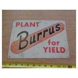 METAL SIGN 8'X11' BURRUS METAL SIGN 8'X11' BURRUS