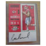 SPORTS CARD 'COPY' - PATRICK MAHOMES II SPORTS CARD 'COPY' - PATRICK MAHOMES II