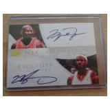 SPORTS CARD 'COPY' - JORDAN & LEBRON JAMES SPORTS CARD 'COPY' - JORDAN & LEBRON JAMES