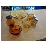 AMBER GLASSWARE AMBER GLASSWARE