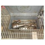 METAL TOOL BOX W INDUSTRIAL BITS METAL TOOL BOX W INDUSTRIAL BITS