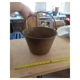 VINTAGE COPPERWARE BUCKET 13' ACROSS VINTAGE COPPERWARE BUCKET 13' ACROSS