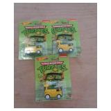 3 - 2020 HOTWHEELS NINJA TURTLES PARTY WAGONS 3 - 2020 HOTWHEELS NINJA TURTLES PARTY WAGONS