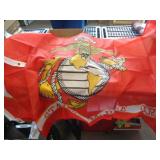 3' X 5' MARINE CORPS FLAG 3' X 5' MARINE CORPS FLAG