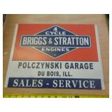 METAL SIGN 12'X16' BRIGGS & STRATTON METAL SIGN 12'X16' BRIGGS & STRATTON