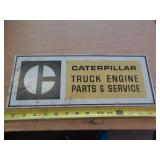 METAL SIGN 6'X15' CATERPILLAR TRUCK ENGINE METAL SIGN 6'X15' CATERPILLAR TRUCK ENGINE