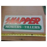 METAL SIGN 7'X16' SNAPPER MOWERS METAL SIGN 7'X16' SNAPPER MOWERS