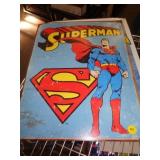 SUPERMAN METAL SIGN SUPERMAN METAL SIGN