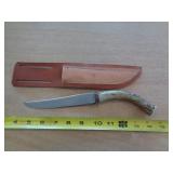 VINTAGE SIGNED A. NOLAN KNIFE / STAG HANDLE VINTAGE SIGNED A. NOLAN KNIFE / STAG HANDLE