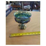CARNIVAL GLASS COMPOTE CARNIVAL GLASS COMPOTE