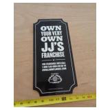 2016 7'X14' JIMMY JOHNS METAL SIGN 2016 7'X14' JIMMY JOHNS METAL SIGN