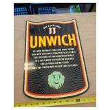 2005 12'X18' JIMMY JOHNS METAL SIGN 2005 12'X18' JIMMY JOHNS METAL SIGN