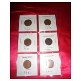 6 - WHEAT PENNIES 6 - WHEAT PENNIES