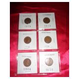 6 - WHEAT PENNIES 6 - WHEAT PENNIES