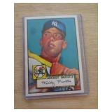 SPORTS CARD 'COPY' - MICKEY MANTLE SPORTS CARD 'COPY' - MICKEY MANTLE